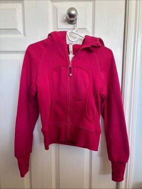 Hot Pink Lululemon Scuba Hoodie